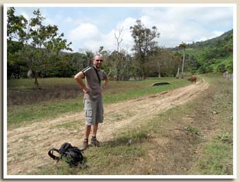 Arnaud au lac Danao